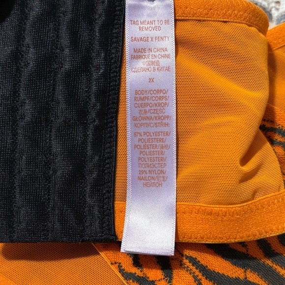 Savage X Fenty All Over Me Lace Bandeau Bralette - Picture 6 of 7